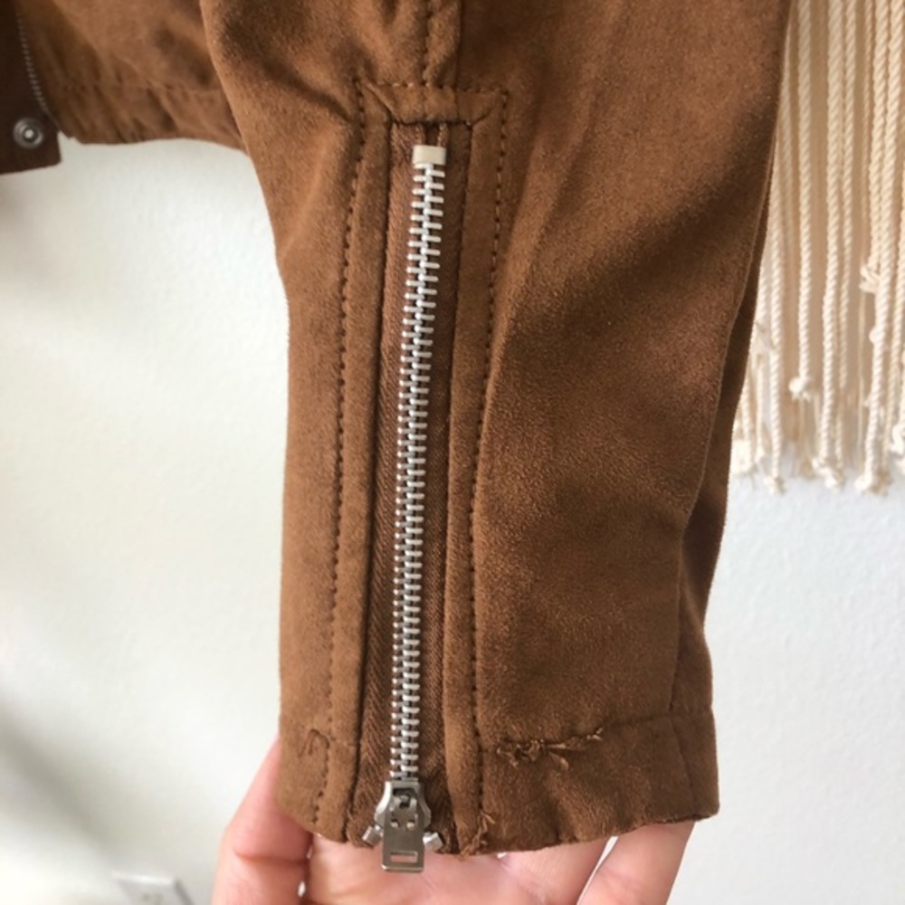 Pull & Bear Suede Jacket - Picture 6 of 6
